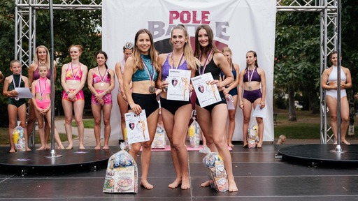 Kateřina Čuhelová, 1. místo ženy Masters Pole Sport Contest